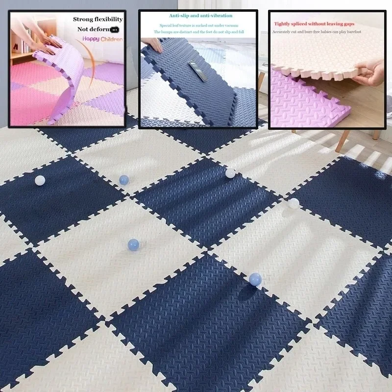 Yoga Fitness Rooms - 30*30cm Thicken Sports Gym Mat Protection