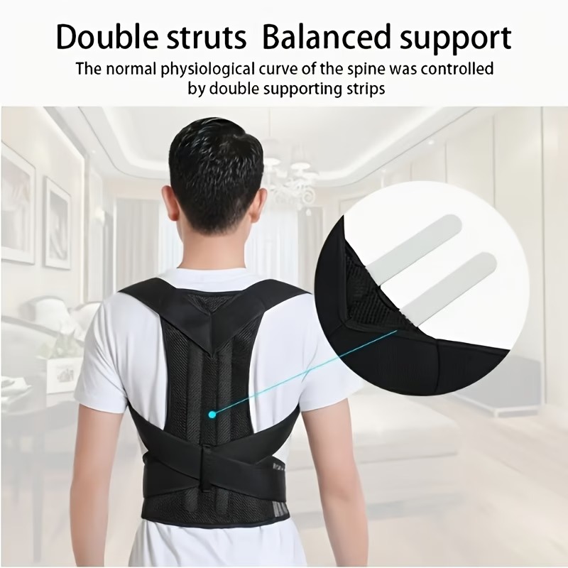 Posture Corrector Back - Posture Corrector - Adjustable Shoulder Straps,