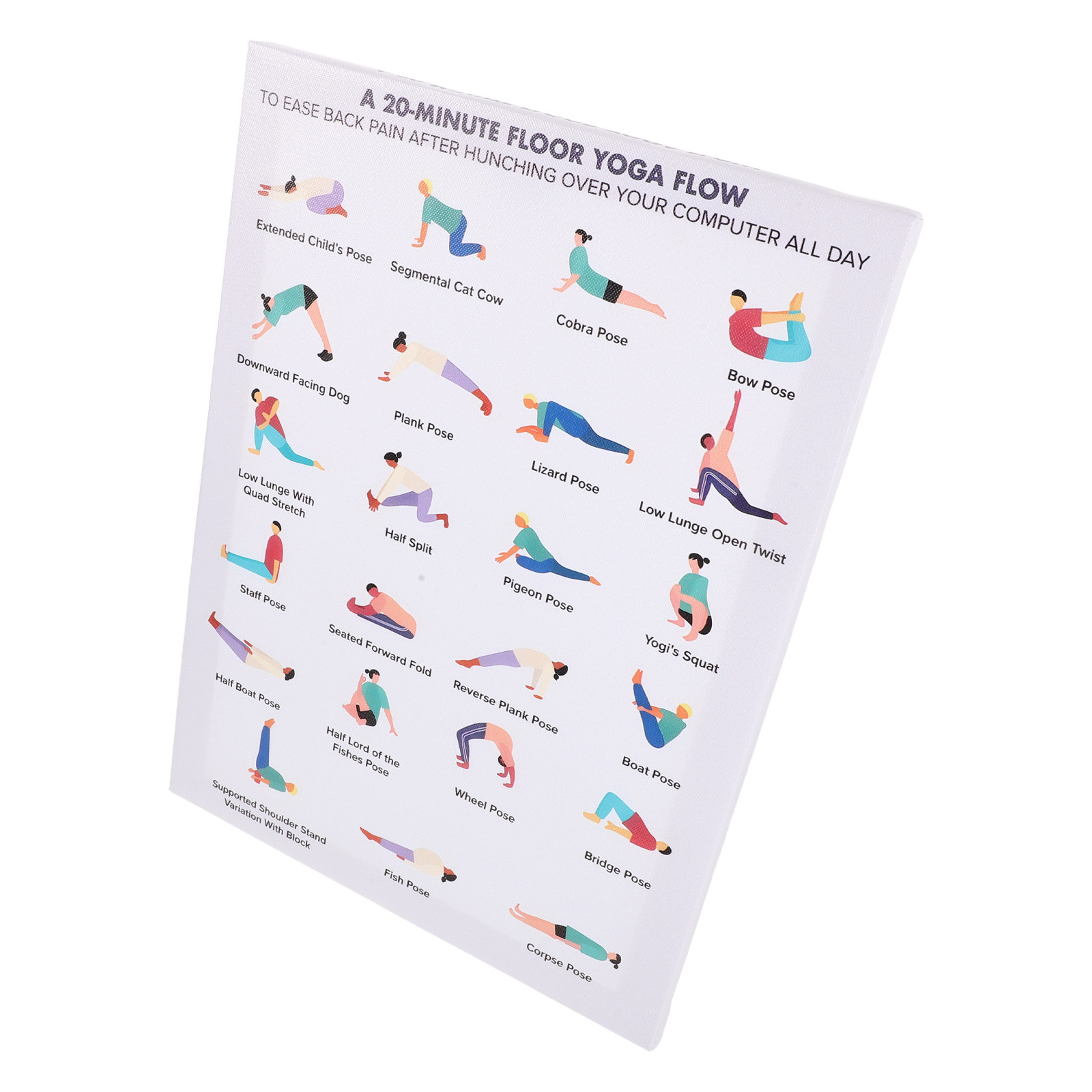 Yoga Fitness Rooms - Yoga Poster Wall Art Set 3