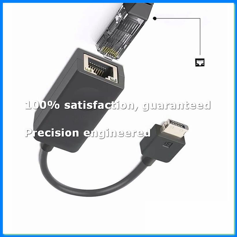 Yoga & Fitness With Denise - Replacement Cable Dongle RJ45 Ethernet Adapter
