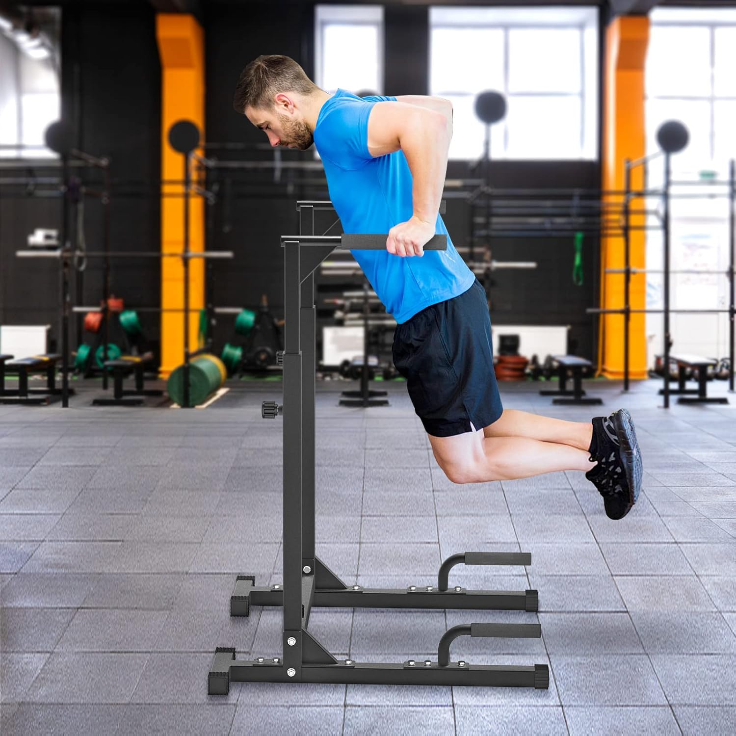 Home Gym Equipment Metal Push- - Dip Bar Parallel recension och pris