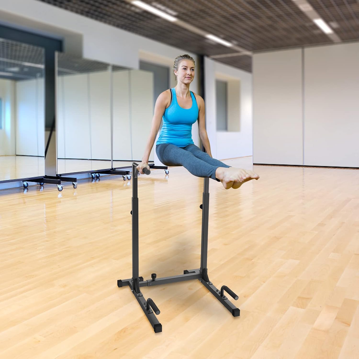 Home Gym Equipment Metal Push- - Dip Bar Parallel recension och pris