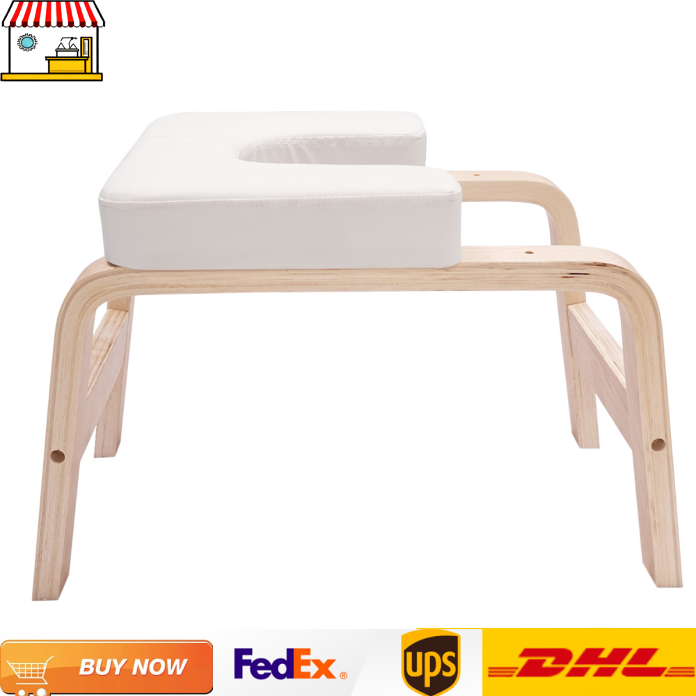 White Yoga Headstand Bench, Mo - Yoga Fitness Rooms recension och pris