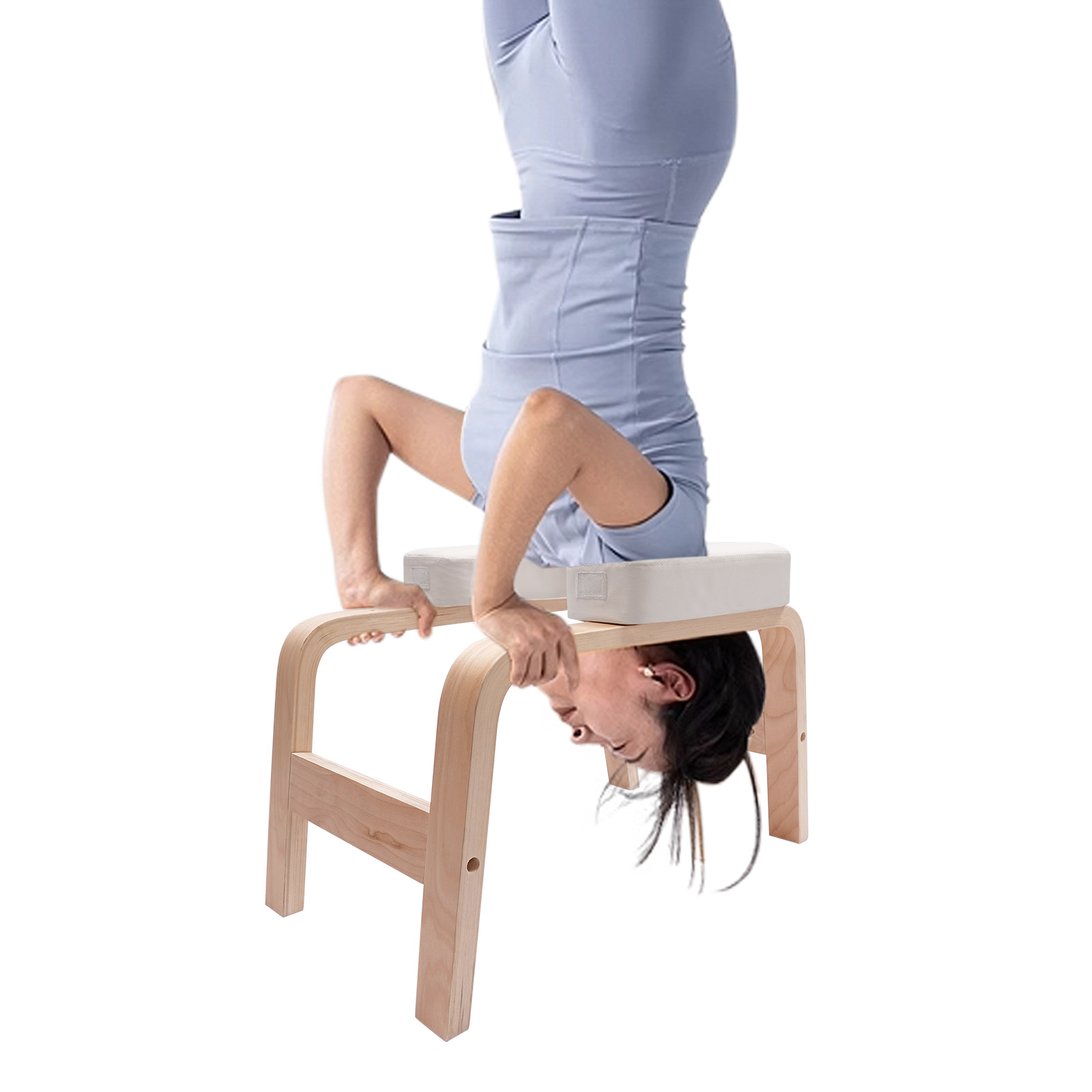 White Yoga Headstand Bench, Mo - Yoga Fitness Rooms recension och pris