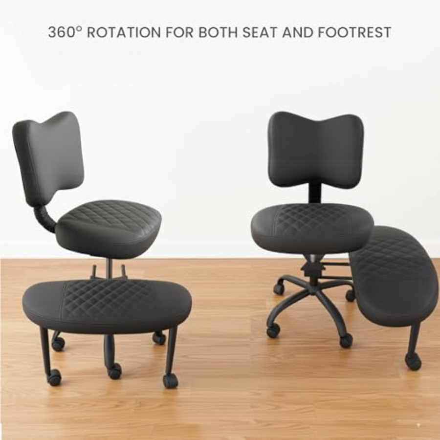 Cross Legged Office Chair Medi - Yoga & Fitness With Denise recension och pris