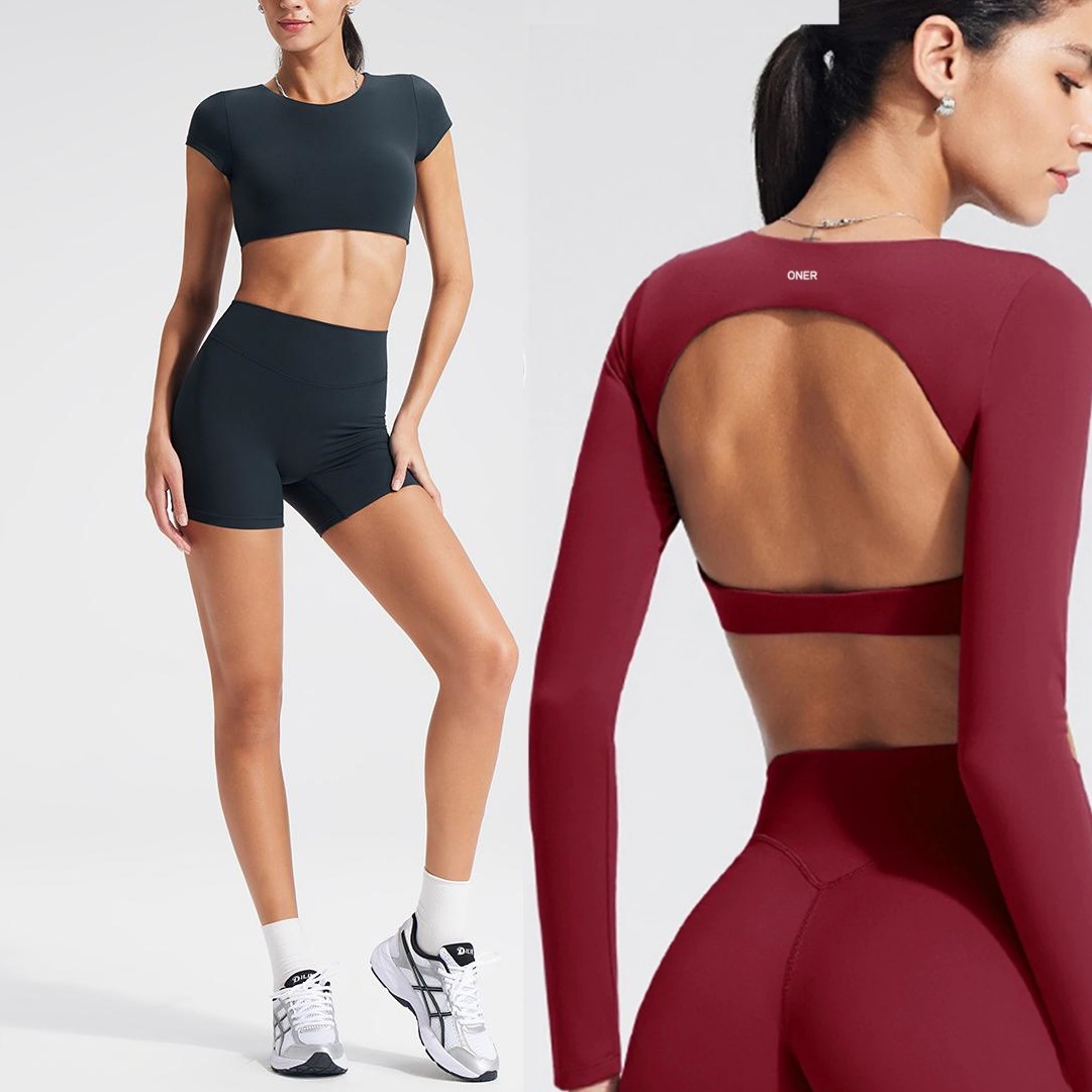 Women's long-sleeved yoga top  - Yoga & Fitness With Denise recension och pris