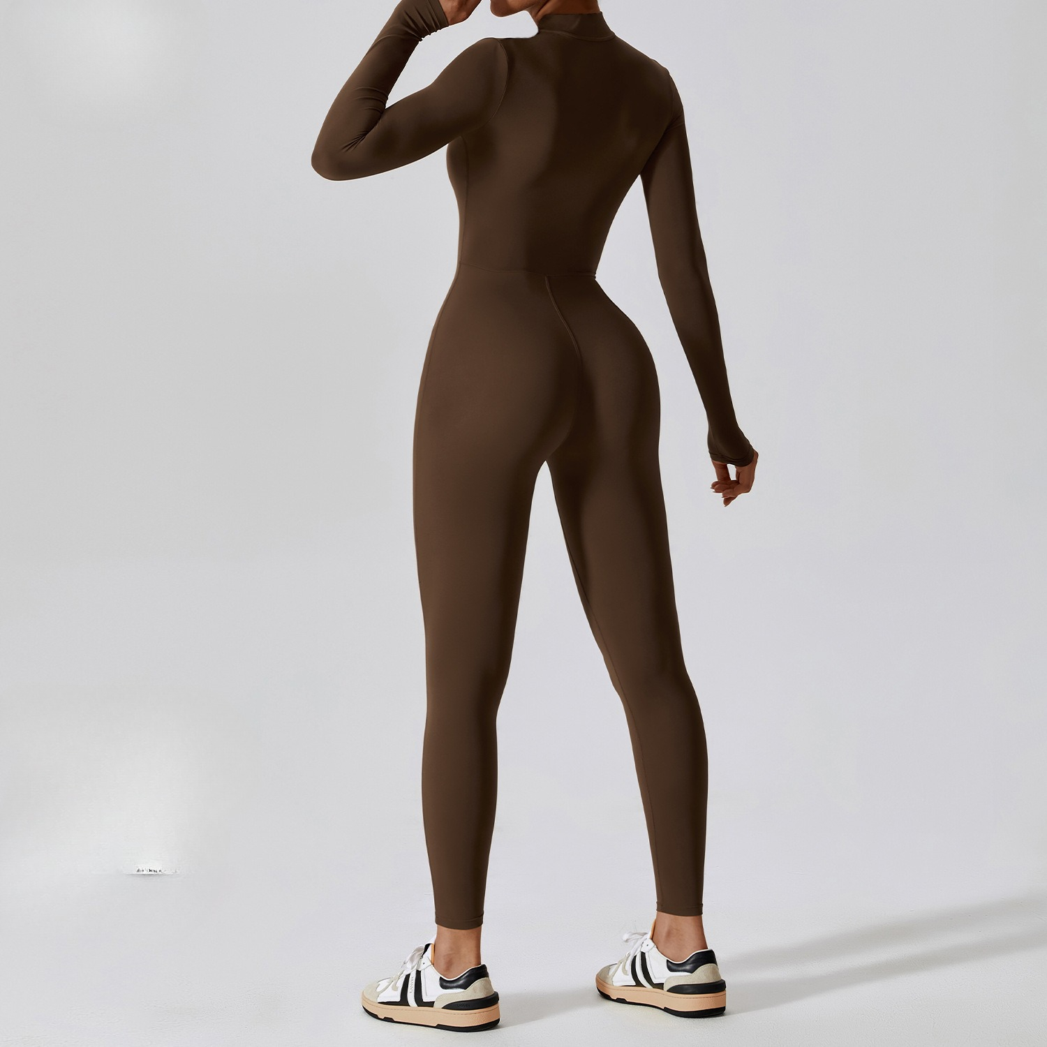 Customized LOGO women's zipper - Yoga Fitness Logo recension och pris
