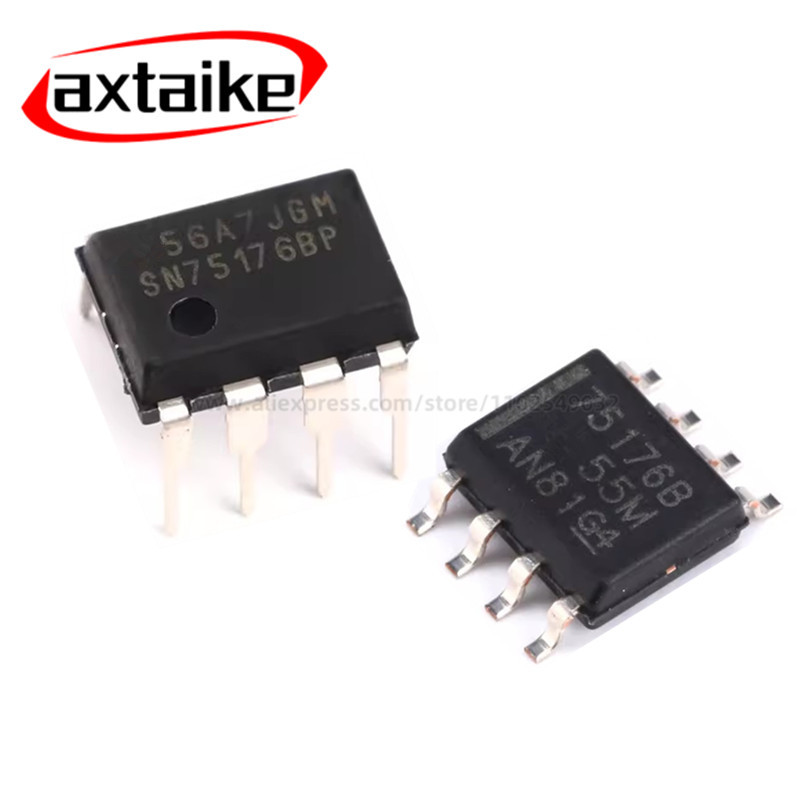 10PCS SN75176BP DIP-8 SN75176B - Dip Bar Parallel recension och pris