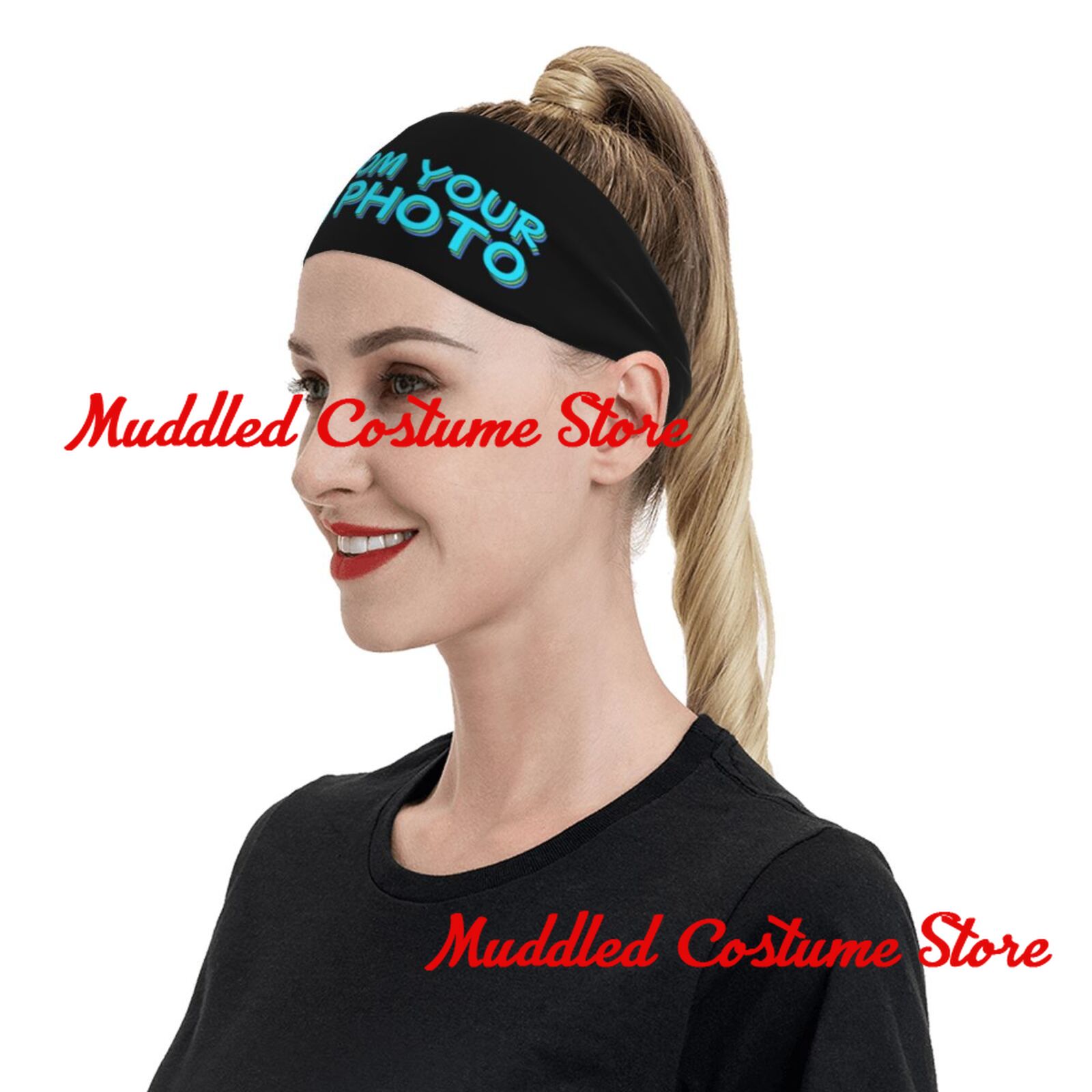 Customizable Sport Headband Pe - Yoga Fitness Photos recension och pris