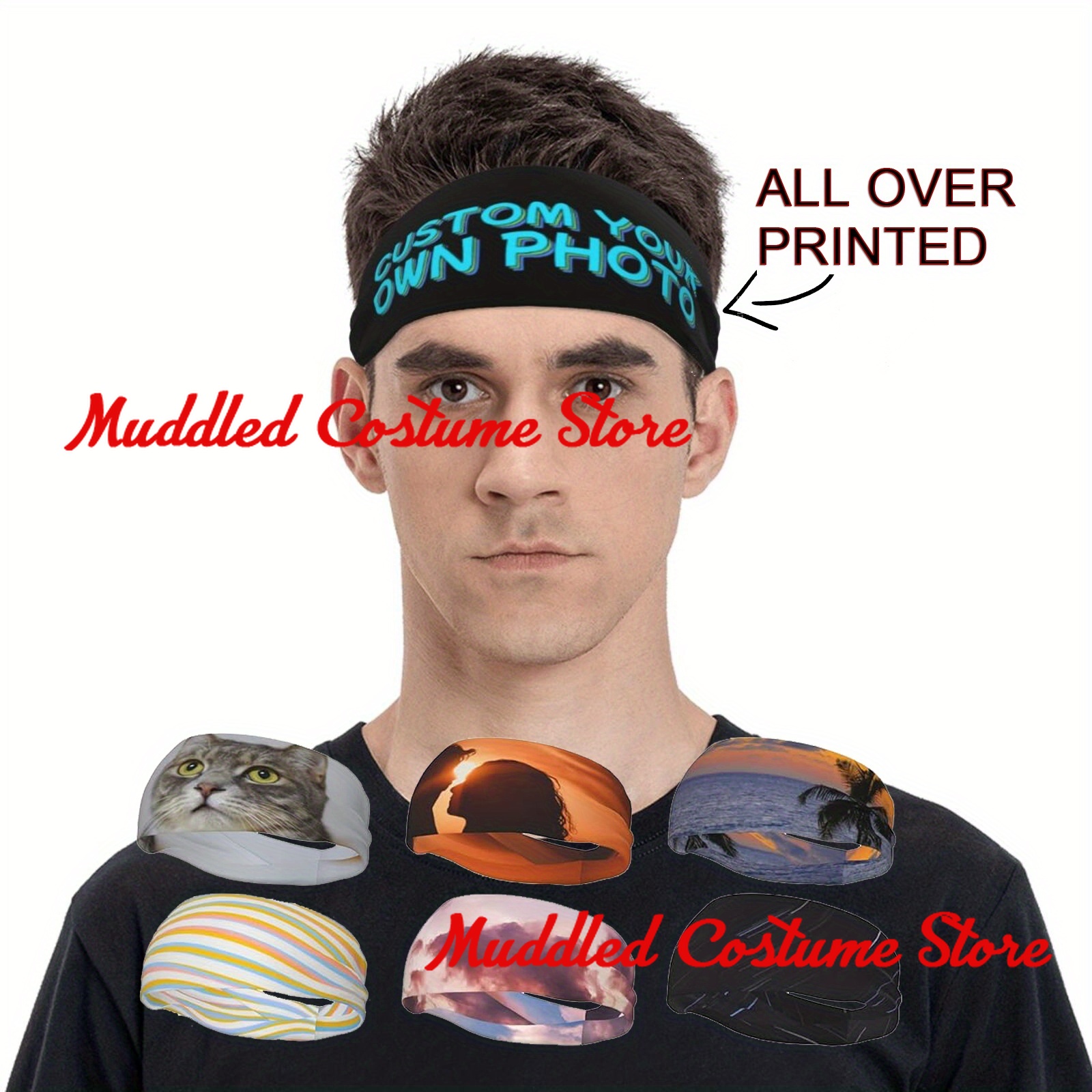 Customizable Sport Headband Pe - Yoga Fitness Photos recension och pris