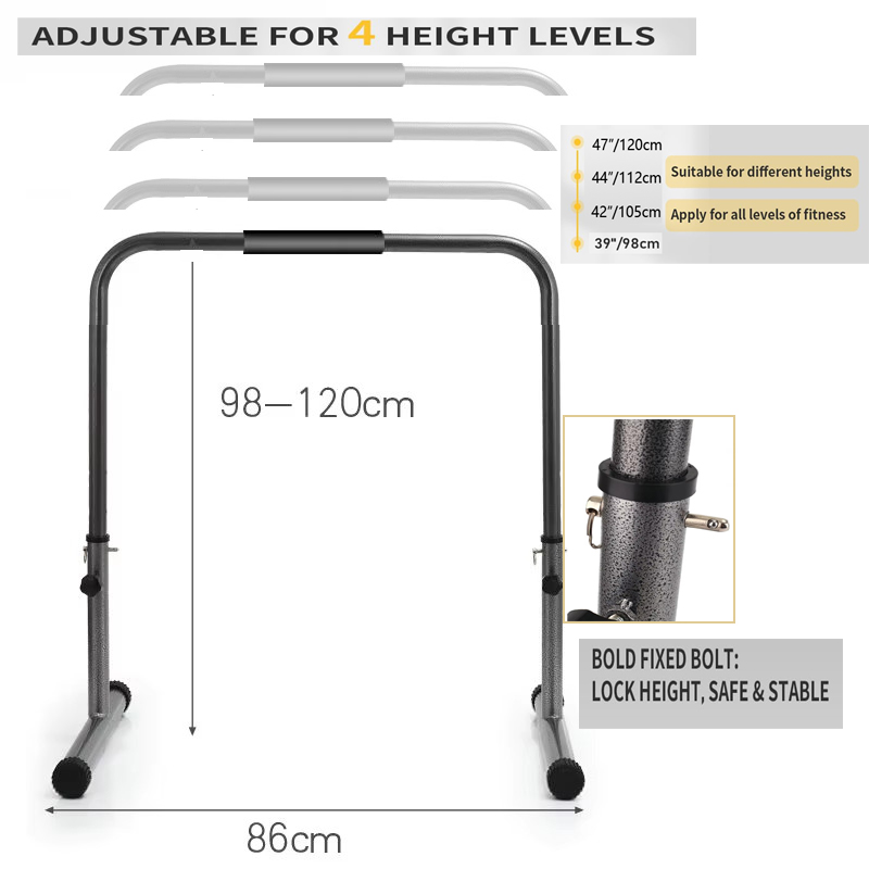 Portable Fitness Home Parallel - Dip Bar Parallel recension och pris