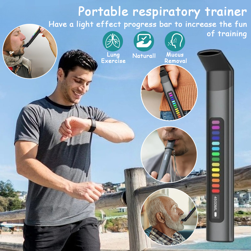 Electronic Breathing Trainer R - Yoga Fitness Training recension och pris