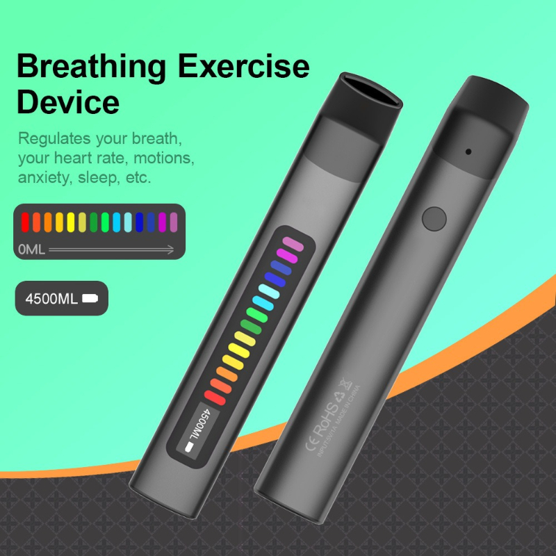Electronic Breathing Trainer R - Yoga Fitness Training recension och pris