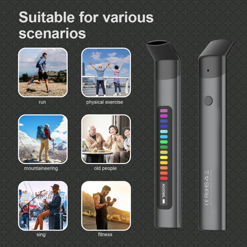Electronic Breathing Trainer R - Yoga Fitness Training recension och pris