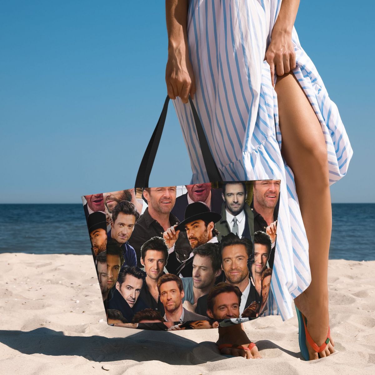 Hugh Jackman Photo Collage Bea - Yoga Fitness Photos recension och pris