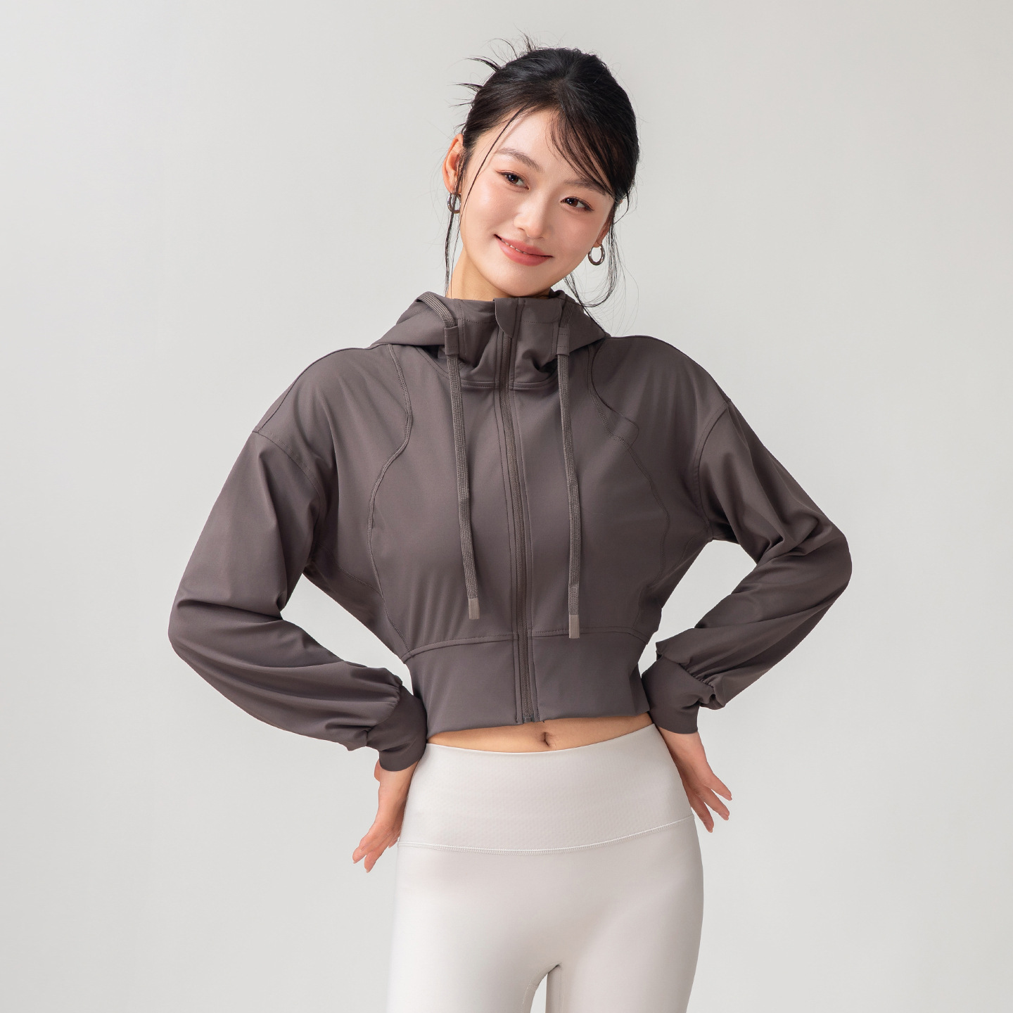 Women's Solid Color Casual Sta - Yoga & Fitness With Denise recension och pris