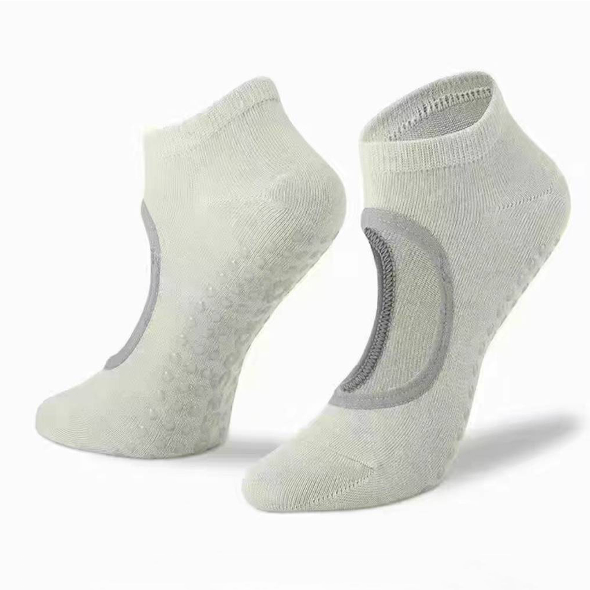 Non-Slip Yoga Socks for Women  - Yoga & Fitness With Denise recension och pris