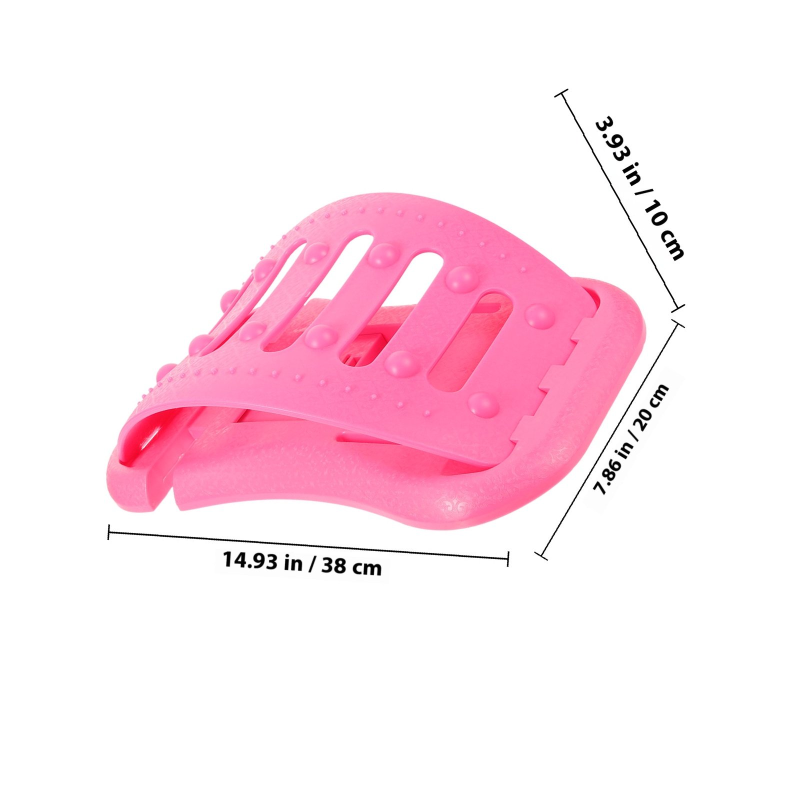 1Pcs Lumbar Stretcher ABS Mate - Posture Corrector Back recension och pris