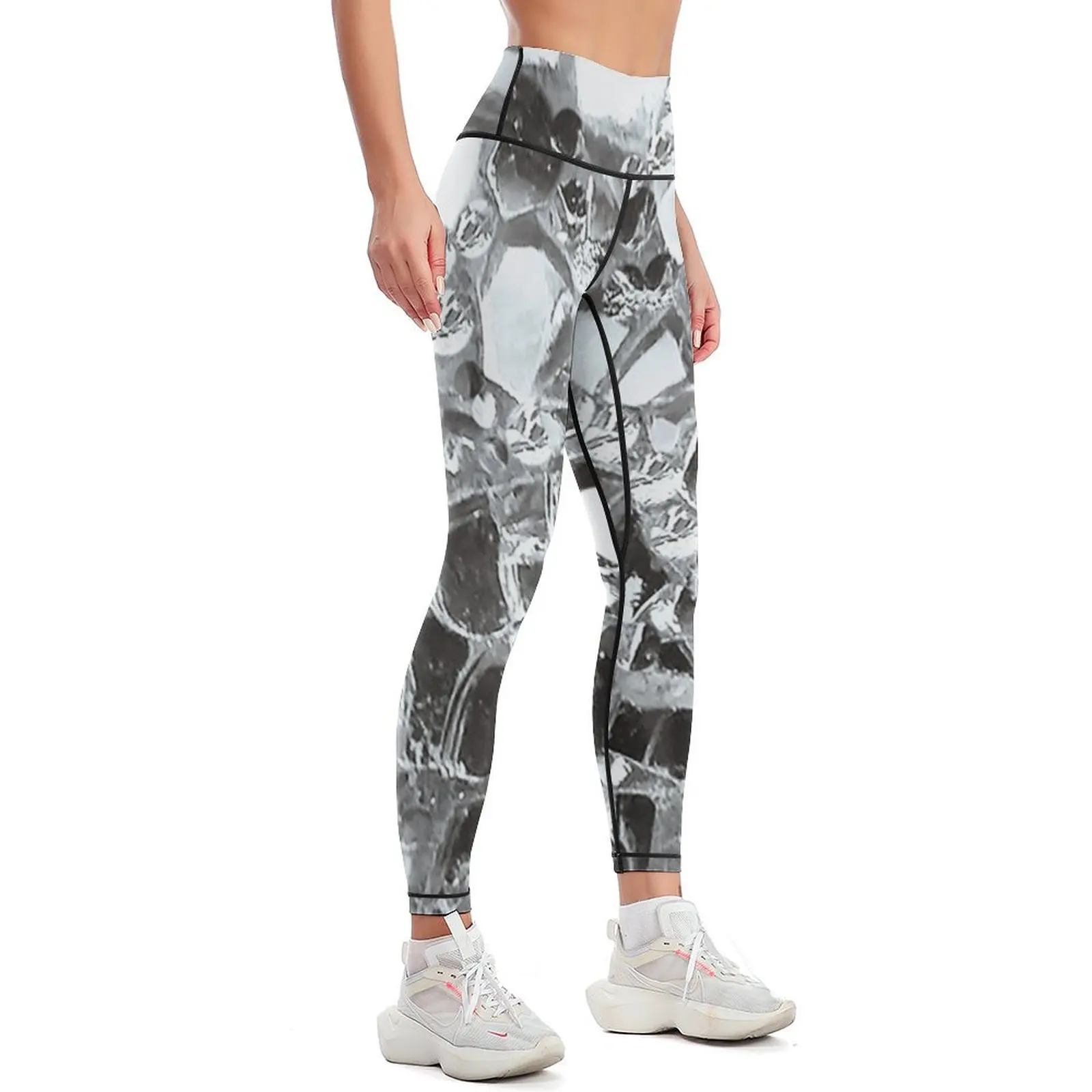 Mirrors and Glass Photo Leggin - Yoga Fitness Photos recension och pris