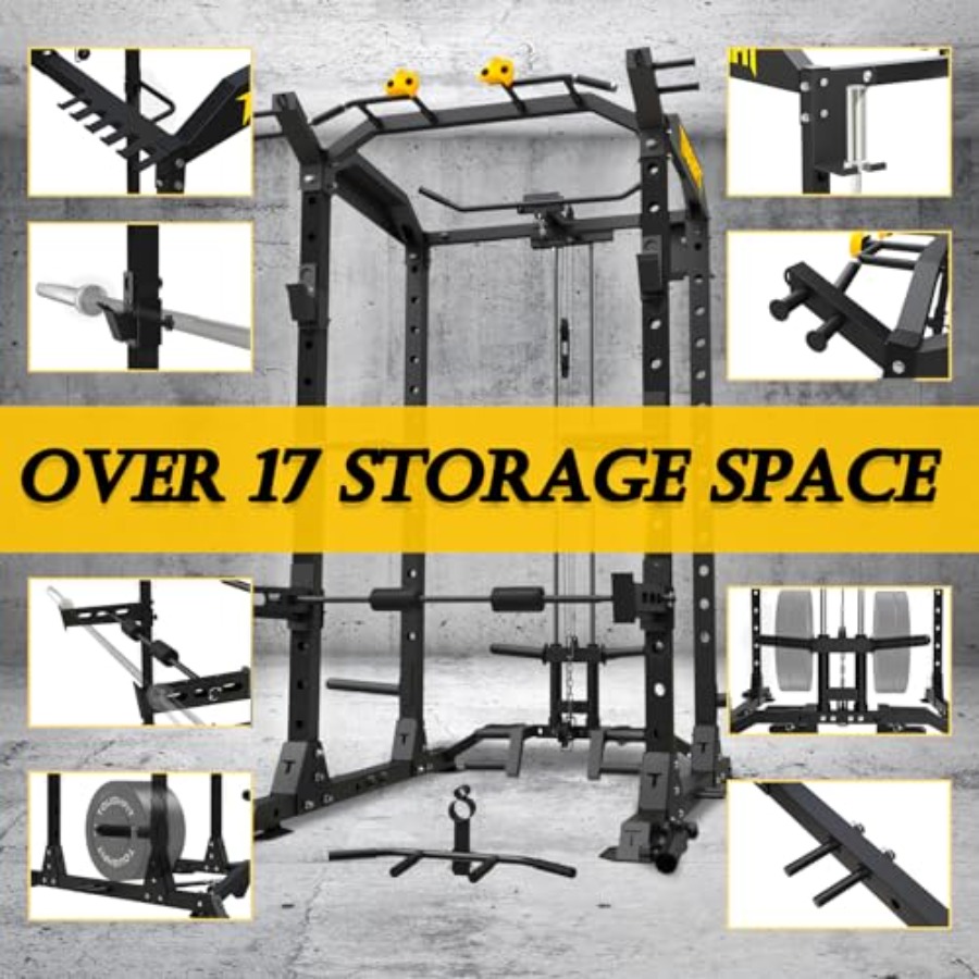 2024 Upgraded T2 Power Cage Mu - Lat Pulldown Bar recension och pris