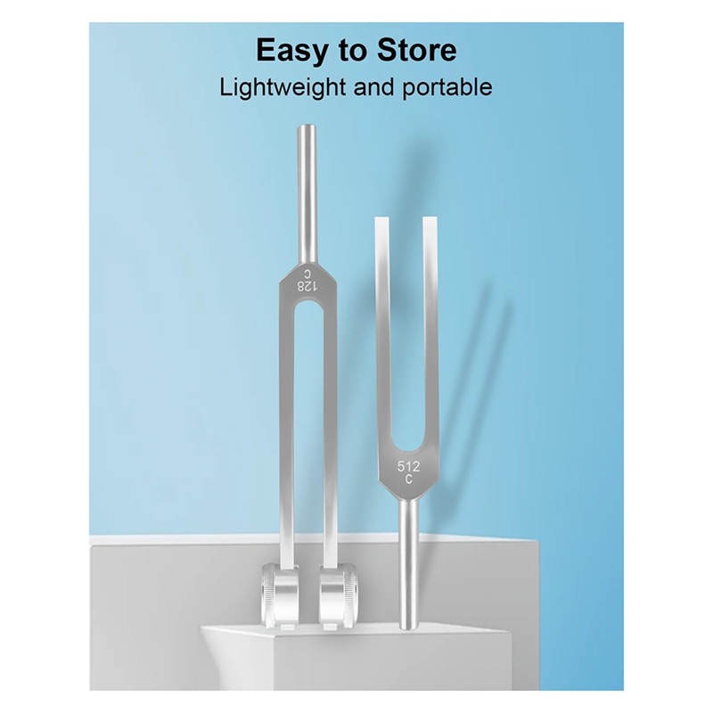 Aluminum Alloy Tuning Fork Set - Yoga & Fitness With Denise recension och pris