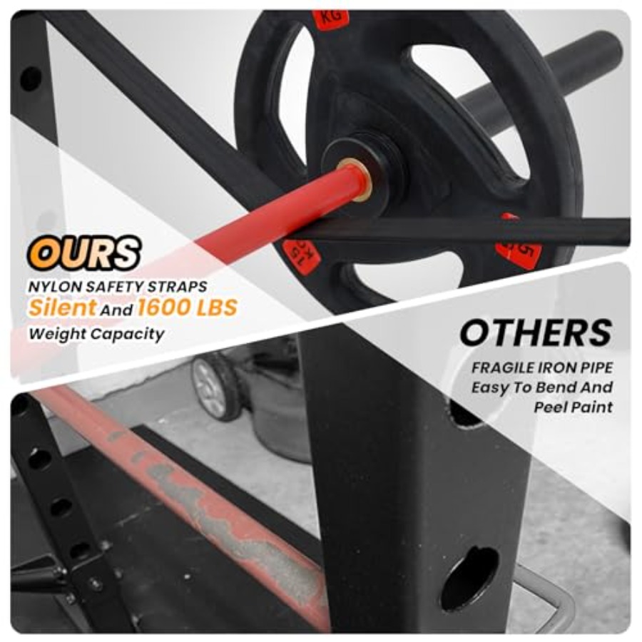 Home Gym Power Cage Heavy-Duty - Lat Pulldown Bar recension och pris