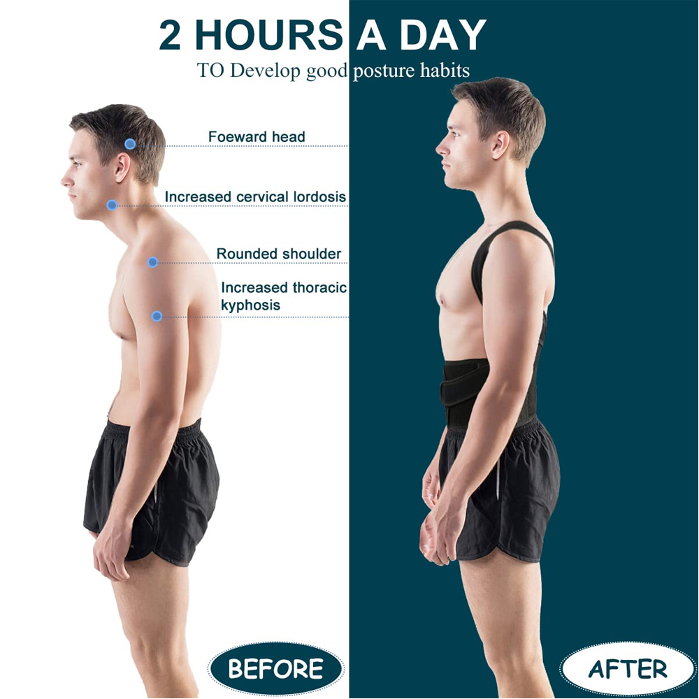 Back Brace Posture Corrector f - Posture Corrector Back recension och pris