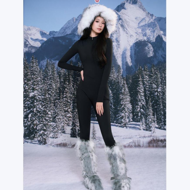 Winter Fitness Yoga One-Piece  - Yoga Fitness Photos recension och pris