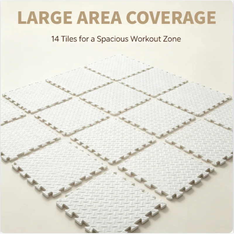 Thick EVA Splicing Floor Mats  - Yoga Fitness Rooms recension och pris