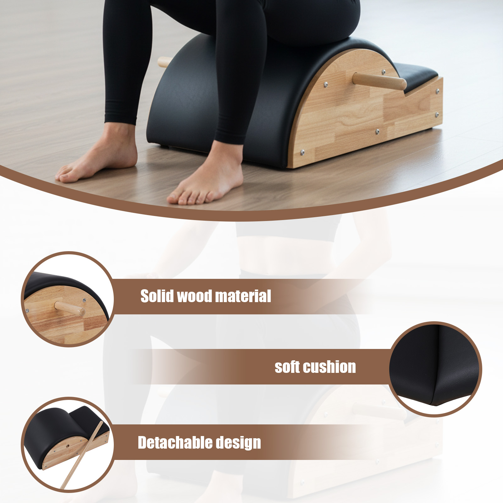 Balanced Body Pilates Arc Back - Posture Corrector Back recension och pris